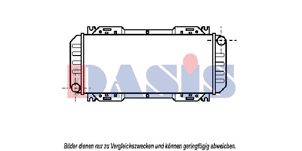 AKS DASIS Jäähdytin,moottorin jäähdytys 090370N